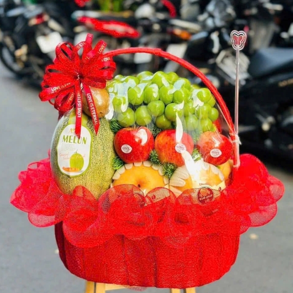 giỏ trái cây biếu tặng Cà Mau